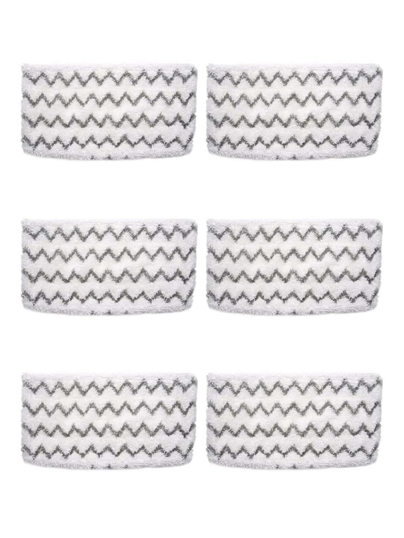 Almohadillas De Repuesto for Fregona A Vapor, Lavables, Compatibles Con Shark, Limpiador A Vapor for Suelos Duros S1000WM S1000 S1000A S1000C, Paños De Repuesto for Fregona(8 pieces)