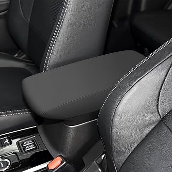 AOMSAZTO Console Covers for 2018-2022 Mitsubishi Outlander Armrest Covers for Mitsubishi Outlander Black