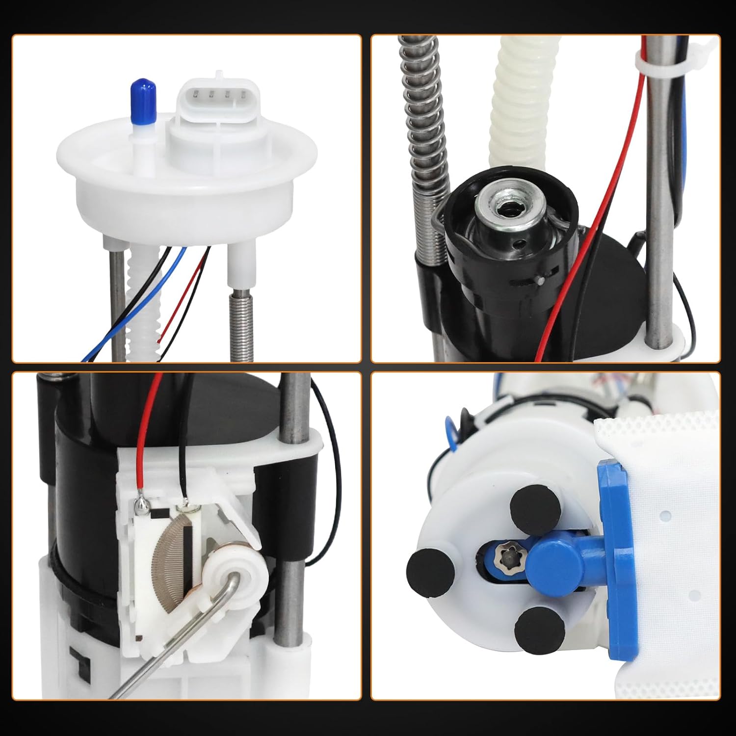 2013-2022 Fuel Pump Assembly Compatible for Polaris Ranger 570 Crew EFI 2014-2020, 570 Full-Size 2016-2022, 500 2017-2020, 800 Crew 6×6 2013-2017, ETX M1400 GAS 2015-2016, Replace 2204945 2208613