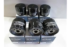 KOHLER 12 050 01 Engine Oil Filter For CH18-CH25 And CV18-CV25 6-Pack
