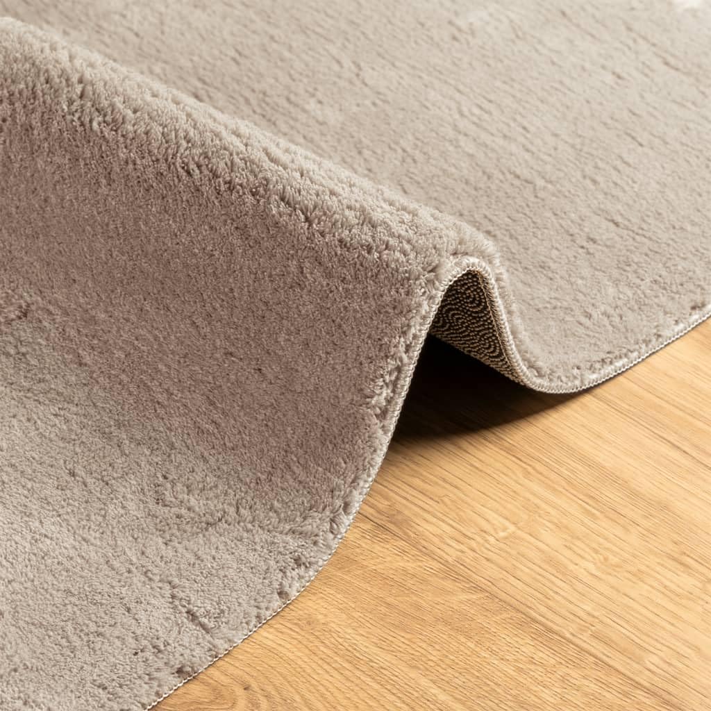HUARTE - Tappeto a pelo corto, morbido e lavabile, 120 x 170 cm, antiscivolo, facile da pulire, per soggiorno, camera da letto, corridoio, ufficio, con poliestere e certificato Oeko-TEX