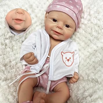 OtardDolls 13inch Silicone Baby Doll Girl Realistic Newborn Dolls