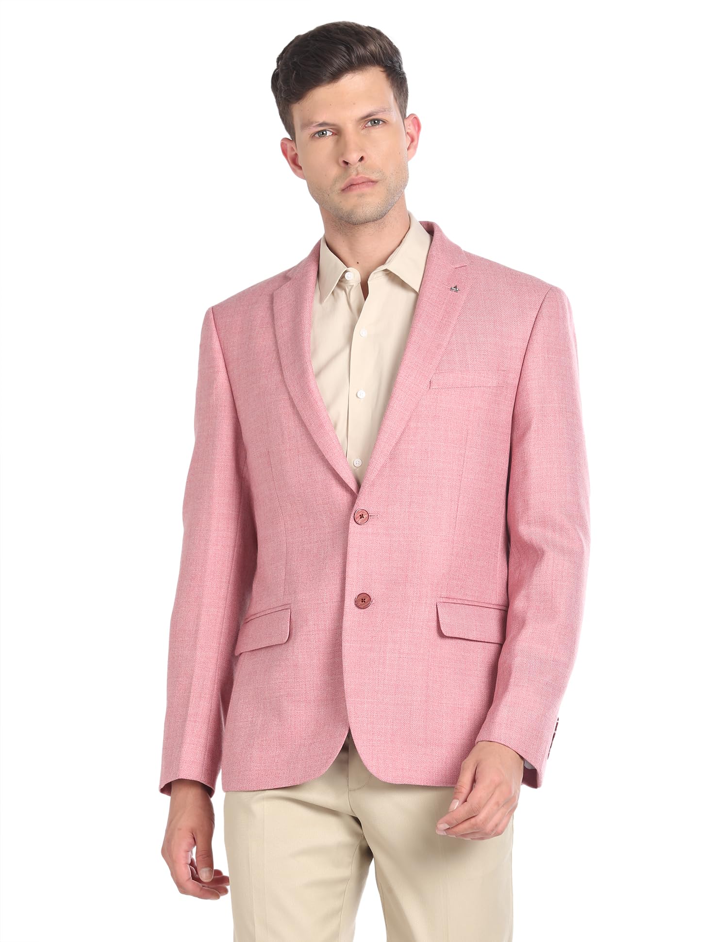 arrow Men's Single Breasted Regular Blazer-picture-23