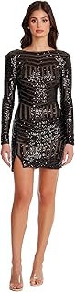 Dress the Population Women's Nathalia Bodycon Mini Dress