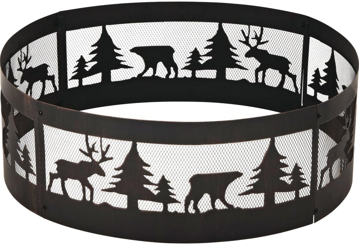 DO IT BEST GS FR-010 Steel Fire Ring Review: Best Backyard Fire Pit for Small Gardens