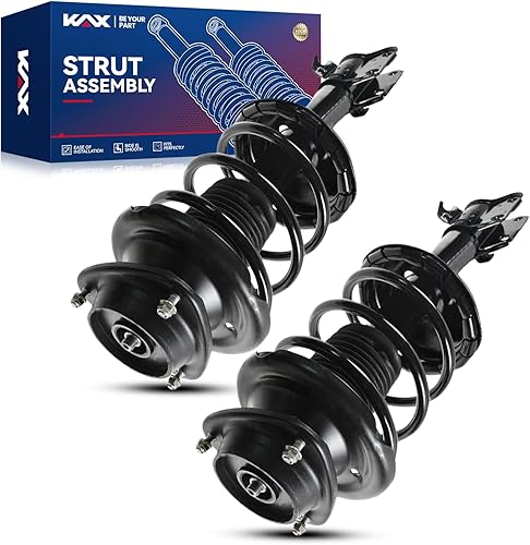 Miniatura 15 de KAX Conjunto de amortiguadores delanteros se ajusta a 4Runner 2003-2020, FJ Cruiser 2007-2014, Tacoma 2005-2015, suspensión completa 171371L