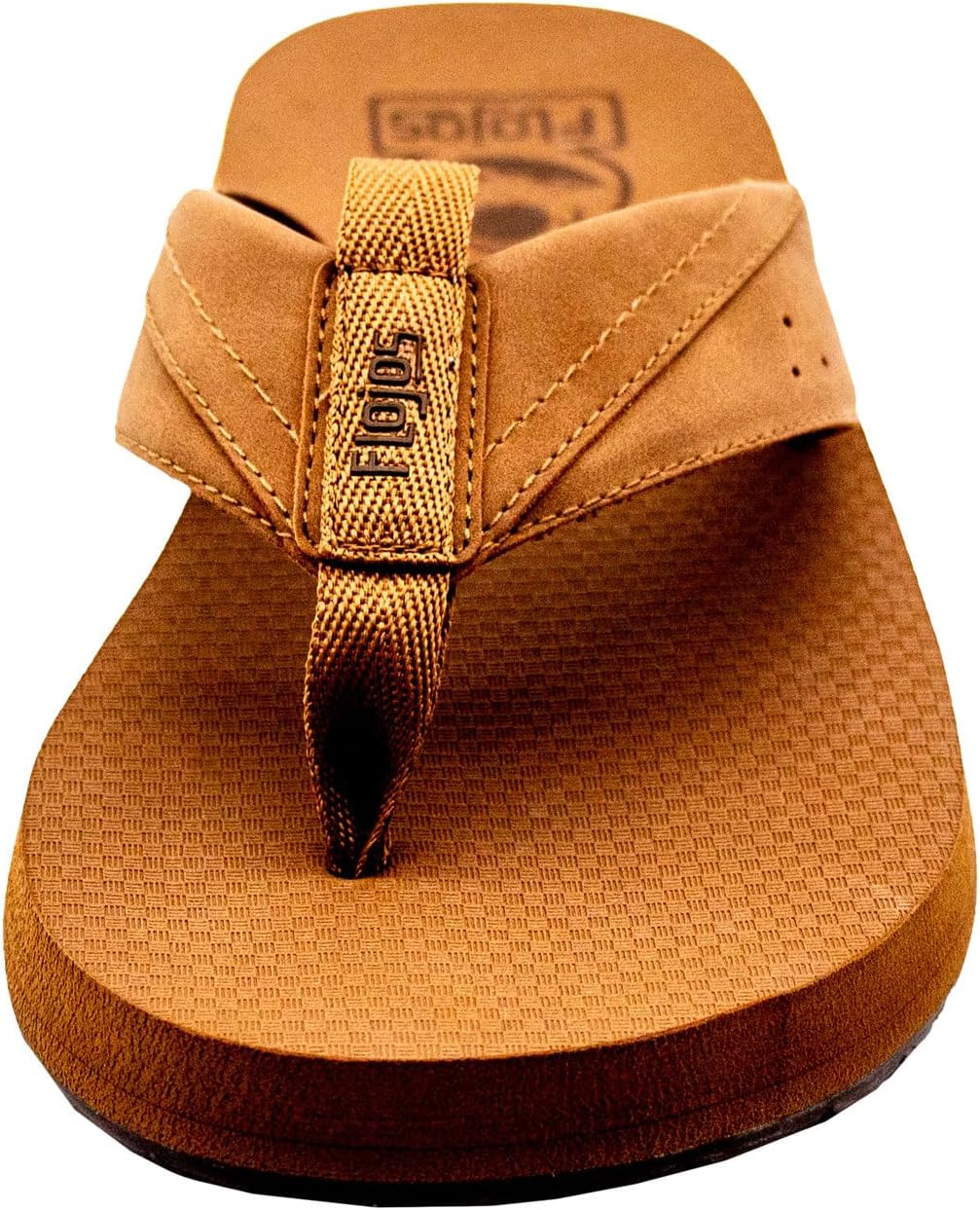 Flojos Salto Men's Sandal, Triangle Cut Thong Starp W/Memex Bed & Sunset Outsole - Image 2
