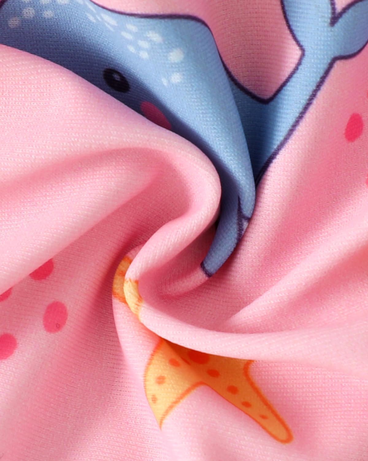 FishingDino Toddler Floatation Swimsuit Girls 1-6T, One Piece Float Suit with Built-in Float, Cute Floating Swim Suit Floatie