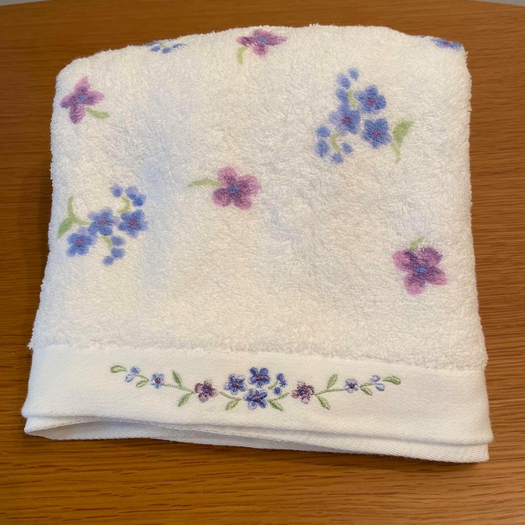 ホットマン タオルケット 日本製 大判 バスタオル タオルケット 花柄