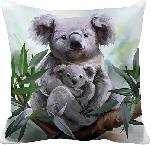 Miniatura 8 de Funda de almohada con silueta para bicicleta de montaña en paisaje de naturaleza salvaje, 20 x 20 pulgadas, funda de almohada cuadrada decorativa