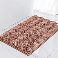 Vista 40 de Turquoize Alfombras de Baño Chenille Peludas Alfombra de Baño Antideslizante Gruesas Alfombras de Baño Peludas para Baño Chenille Juego de Alfombra