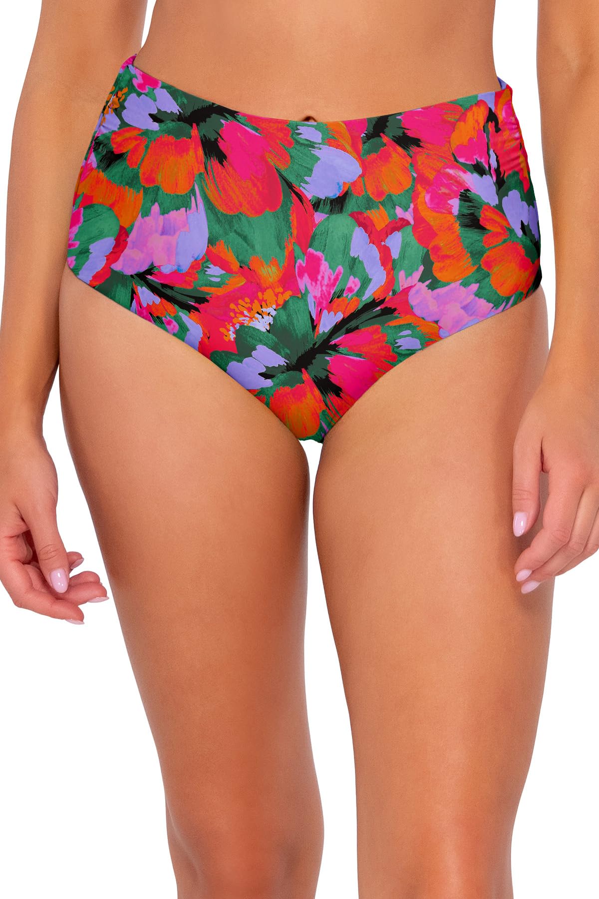 Sunsets Womens Capri High-Waist