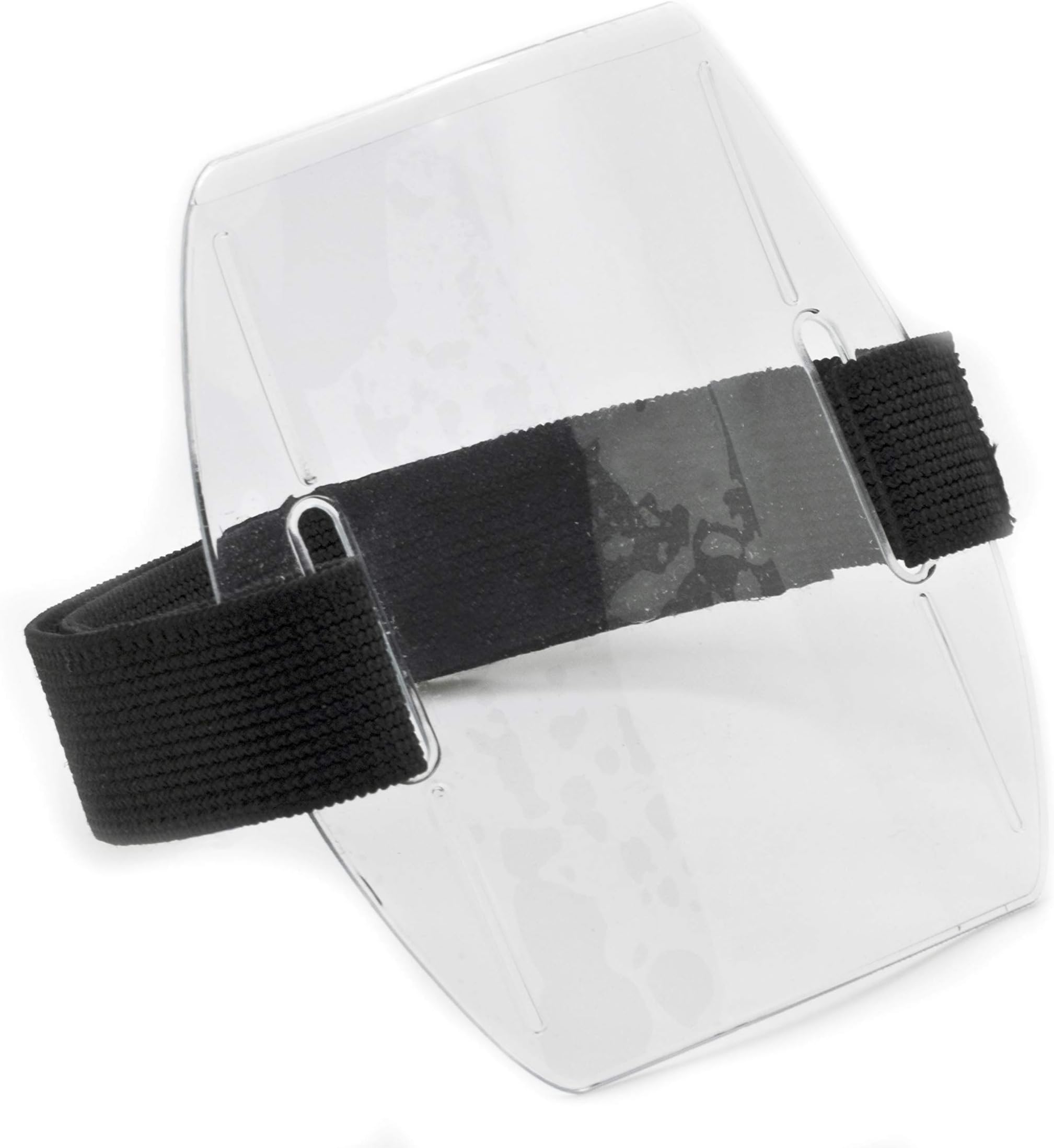 100pcs - Armband ID Badge Holder with Black Strap Arm Band by OnDepot.com