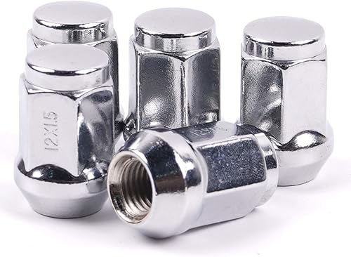 Vista 56 de MIKKUPPA Tuercas de llanta M12x1.5 – Repuesto para Fusion 2006-2020, Focus 2000-2023, rueda de escape 2001-2023 – 20 tuercas negras de extremo