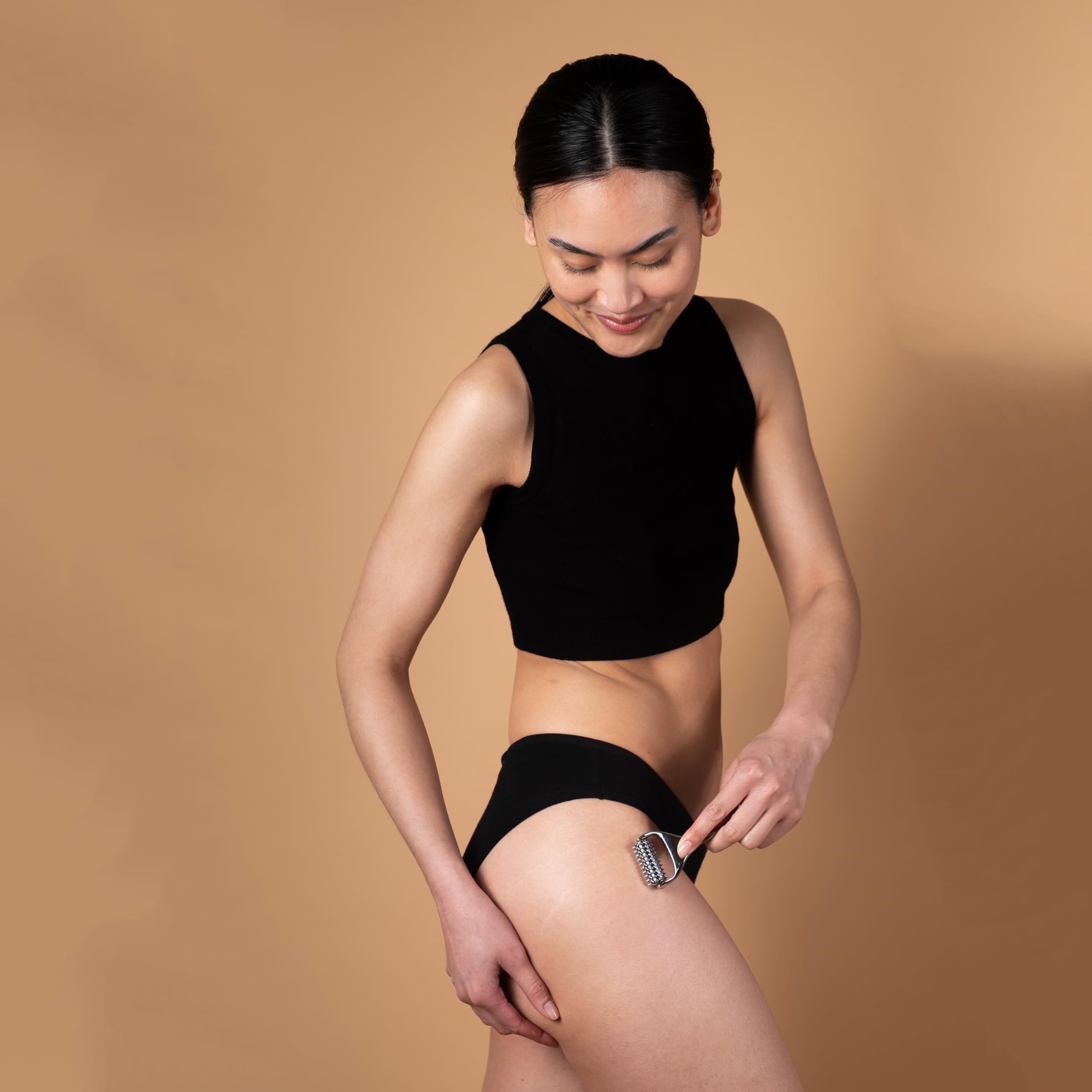 ROLL ON JADE Ridoki Body – Massageroller für den Körper, Anti-Aging-Massagewerkzeug, glättend, stimulierend und straffend
