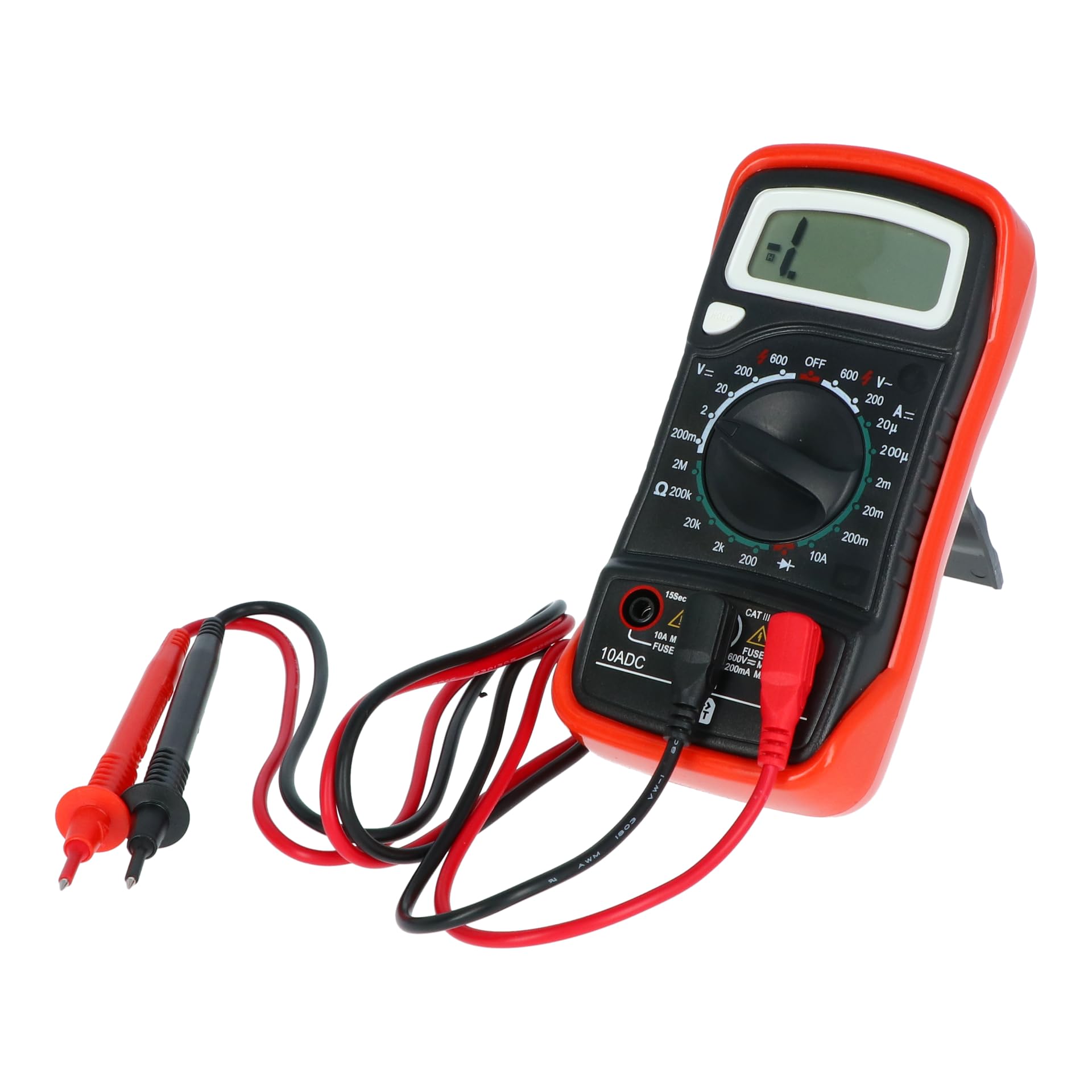 Carpoint 0678207 Multimeter Digital, Red