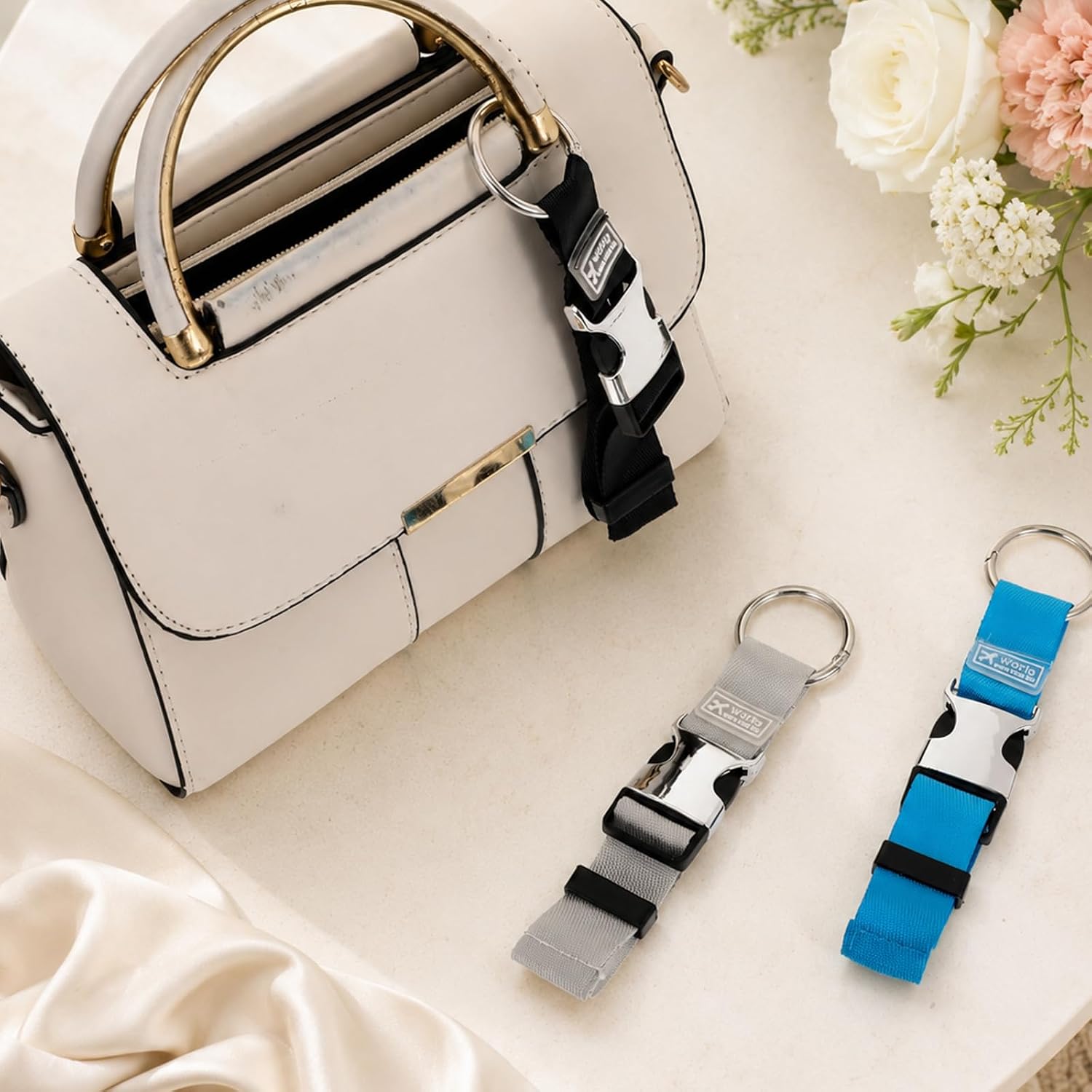 3 PCS Luggage Connector, Quvvarly Add a Bag Luggage Strap Heavy Duty