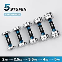 Northdeer 2x5kg Állítható Súlyzó Szett Habfogantyúval Otthoni Edzéshez 4