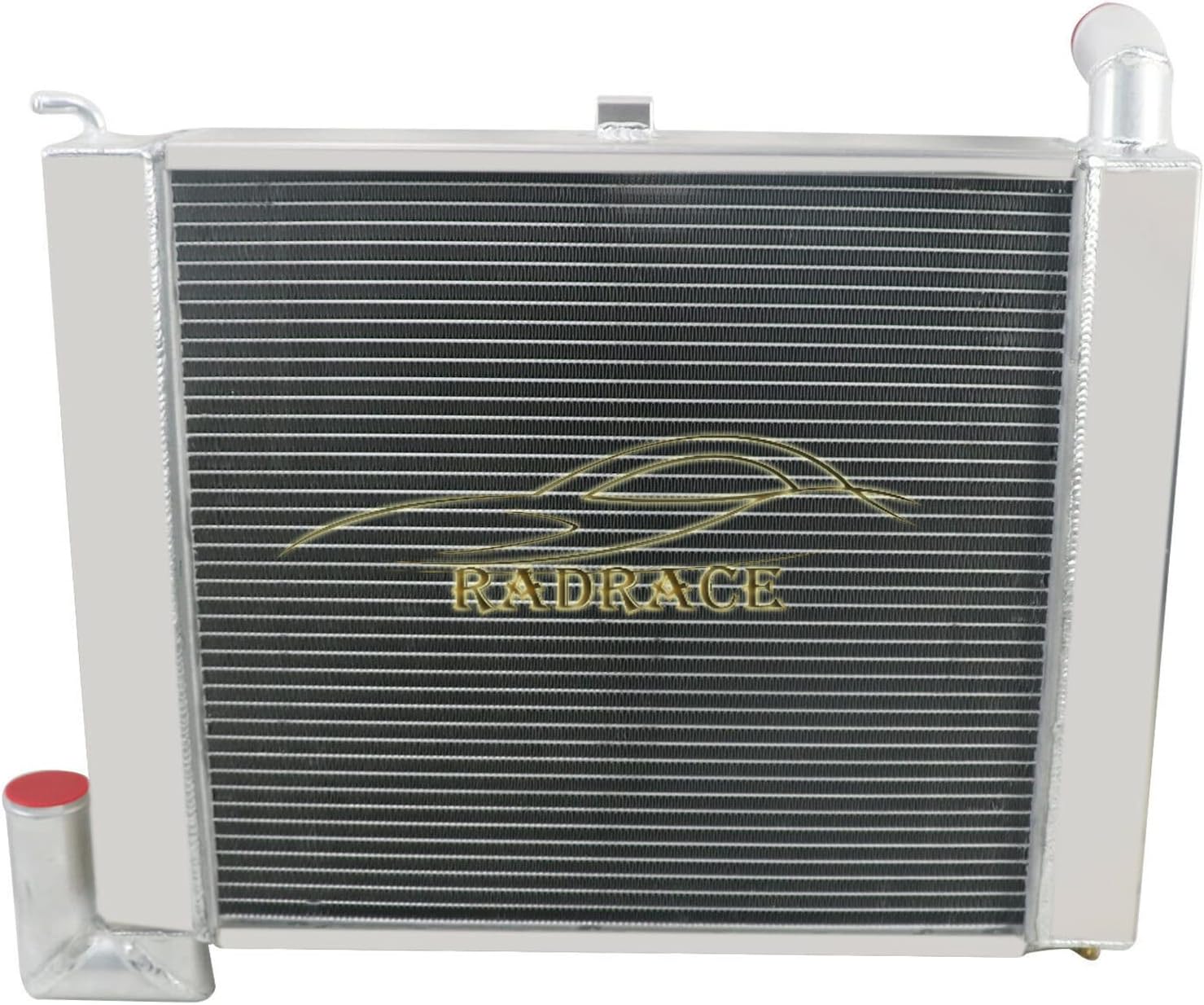 3 Row Aluminum Radiator For 1962-1972 69 70 Chevy Corvette V8 5.3L 5.4L 5.7L 63 64 65 66 67 68 69 70 71 Radiators