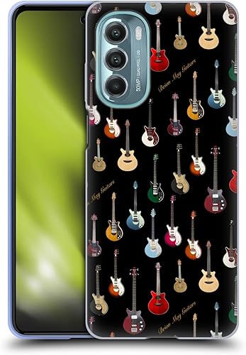 Head Case Designs Brian May Guitar Iconic - Funda de gel suave con licencia oficial compatible con Motorola Moto G Stylus 5G (2022)