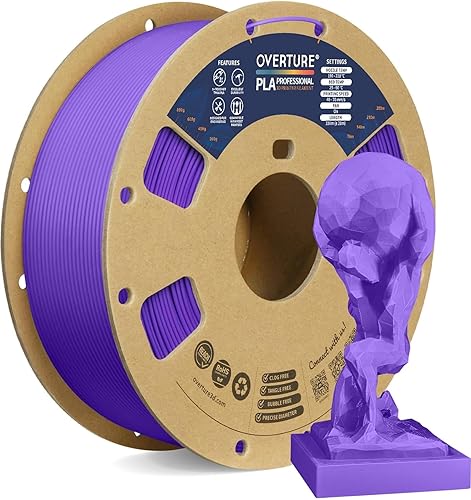 Vista 169 de OVERTURE PLA Plus (PLA+) Filament 1.75mm, Stronger & More Durable, Professional Toughness 3D Printer Filament 1kg (2.2lbs), High Precision +