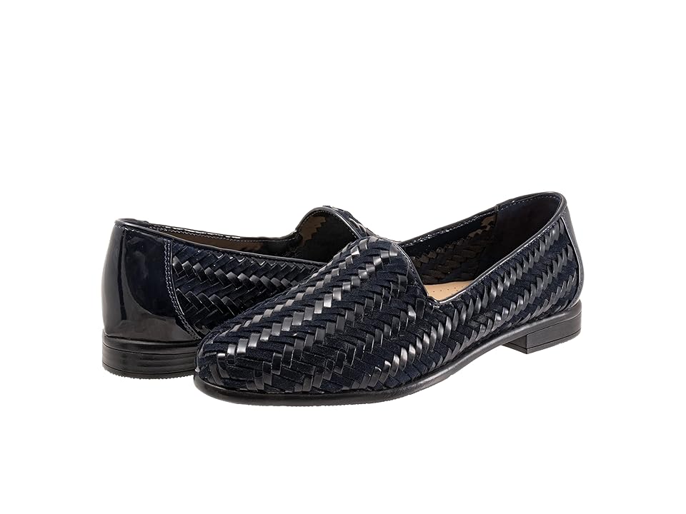 Trotters Liz III (Navy/Navy) Women's Shoes INTERNATIONAL SHIPPING