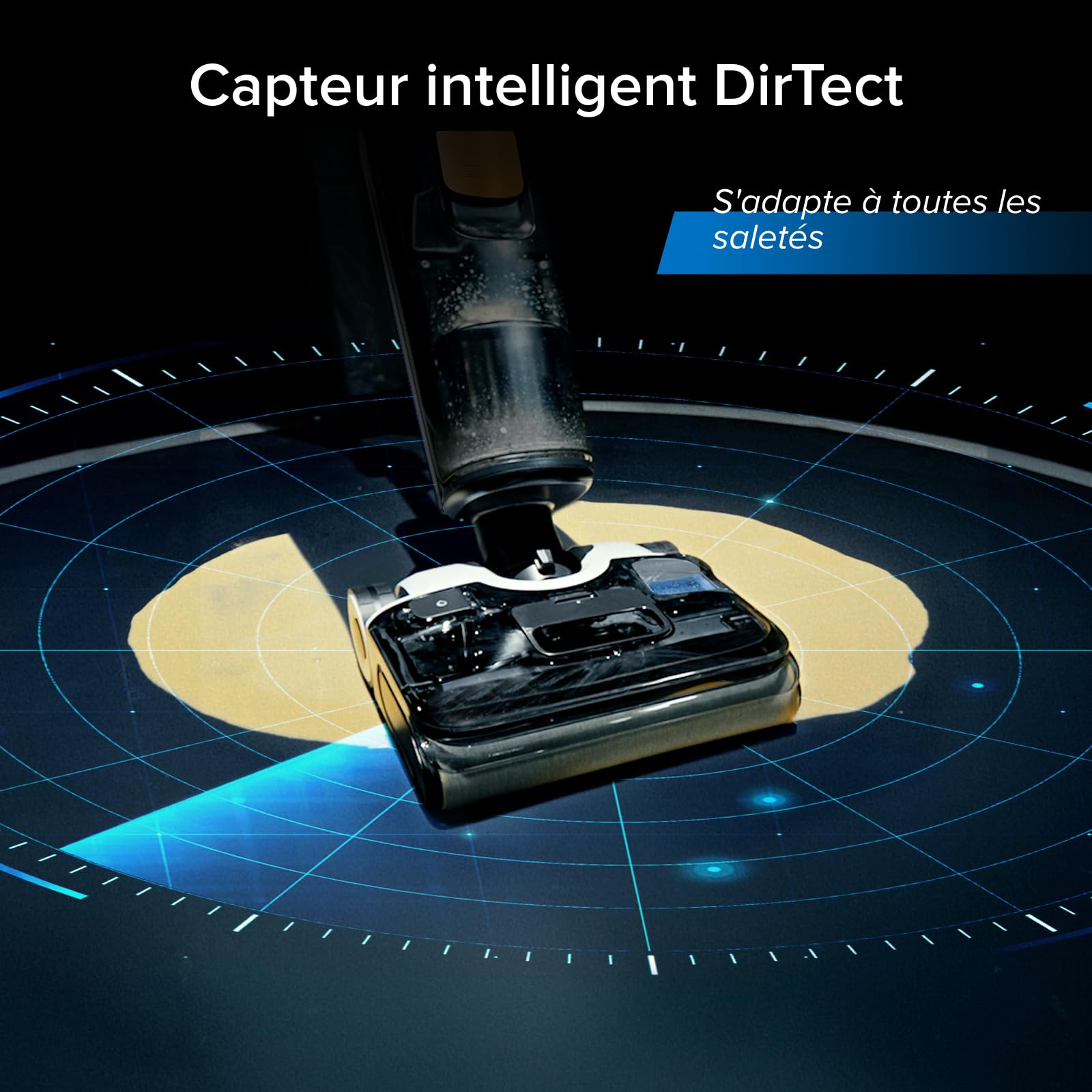 roborock F25 XT aspirateur Laveur sans Fil 20 000 Pa, Tout-en-Un pour sols durs, zéro enchevêtrement, séchage Rapide à 90 °C, inclinable à 180°, WiFi.