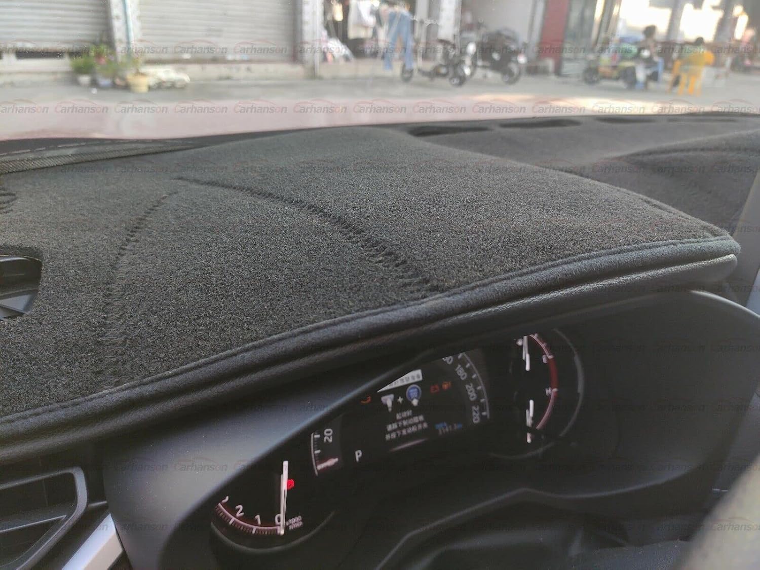 GZBFTDH Car Dashboard Cover Mat with HUD Compatible with Mazda CX5 CX-5 2017-2021, Interior Accessories Dash Board Dash Mat Pad Sunscreen Dustproof Cover