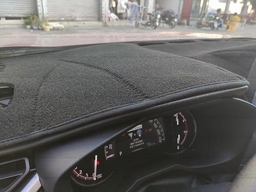 Miniatura 4 de GZBFTDH Funda para salpicadero de automóvil con HUD compatible con Mazda CX5 CX-5 2017-2021, accesorios para interiores, protector solar, cubierta a