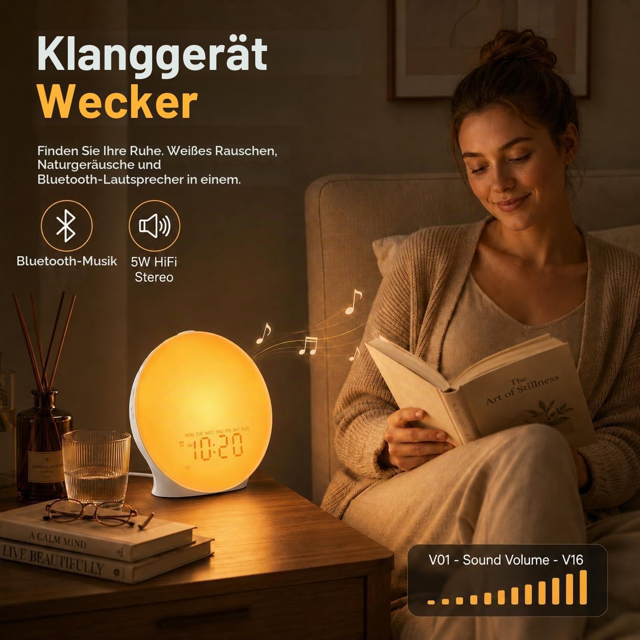 JALL Machine Sound Machine White Noise Machine — immagine 7 di 10