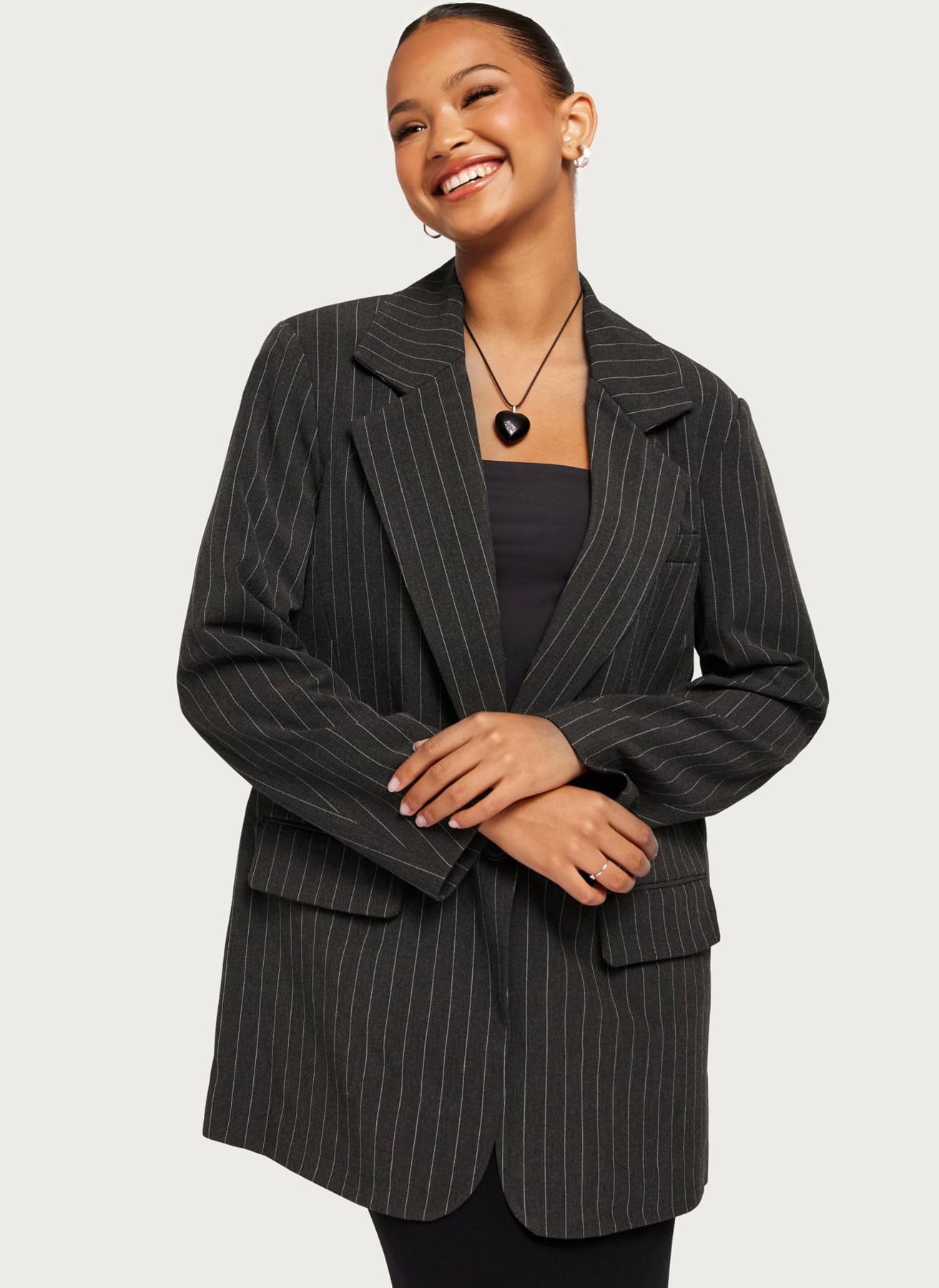 ONLY Onlbrie L/S Ovs Pins Blazer TLR Noos Donna