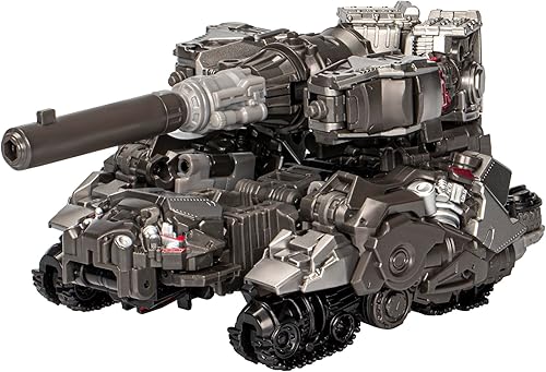 Vista 2 de Transformers Toys Studio Series Leader Bumblebee 109 Concept Art Megatron, figura de acción de conversión de 8.5 pulgadas, 8+