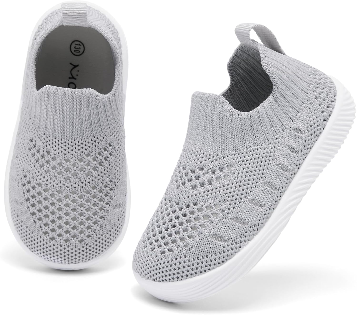 MORENDL Baby Toddler Walking Socks Non-Slip Breathable Unisex Casual Sneakers - Image 3