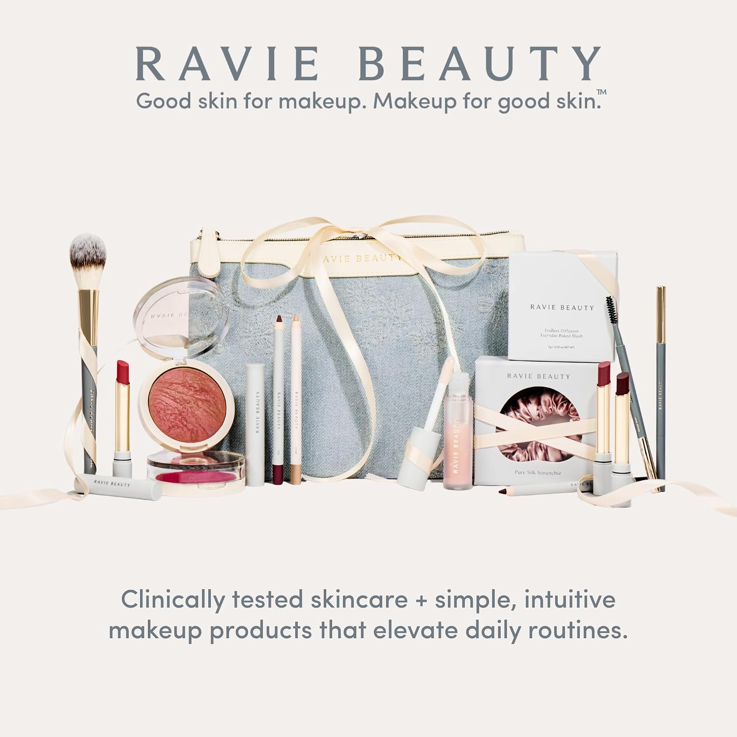 Ravie Beauty Lip and Eye Liner Pencil Sharpener with German Blade and Mess Free Reservoir for Smooth Precise Tips, Travel Friendly for Standard Makeup Pencils