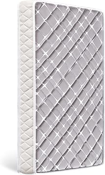 Premium Hypoallergenic Baby Crib Mattress and Toddler Mattress - 52" x 27.6" x 5" - Breathable - Firm Soft - Fits Standard Cribs and Toddler Beds