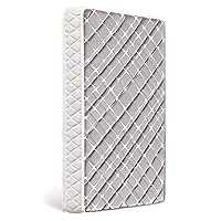 Vista 1 de Colchón para cuna y niños pequeños, 52 x 27.6 x 5 pulgadas, transpirable, firme, colchón de espuma de primera calidad tamaño estándar para cuna