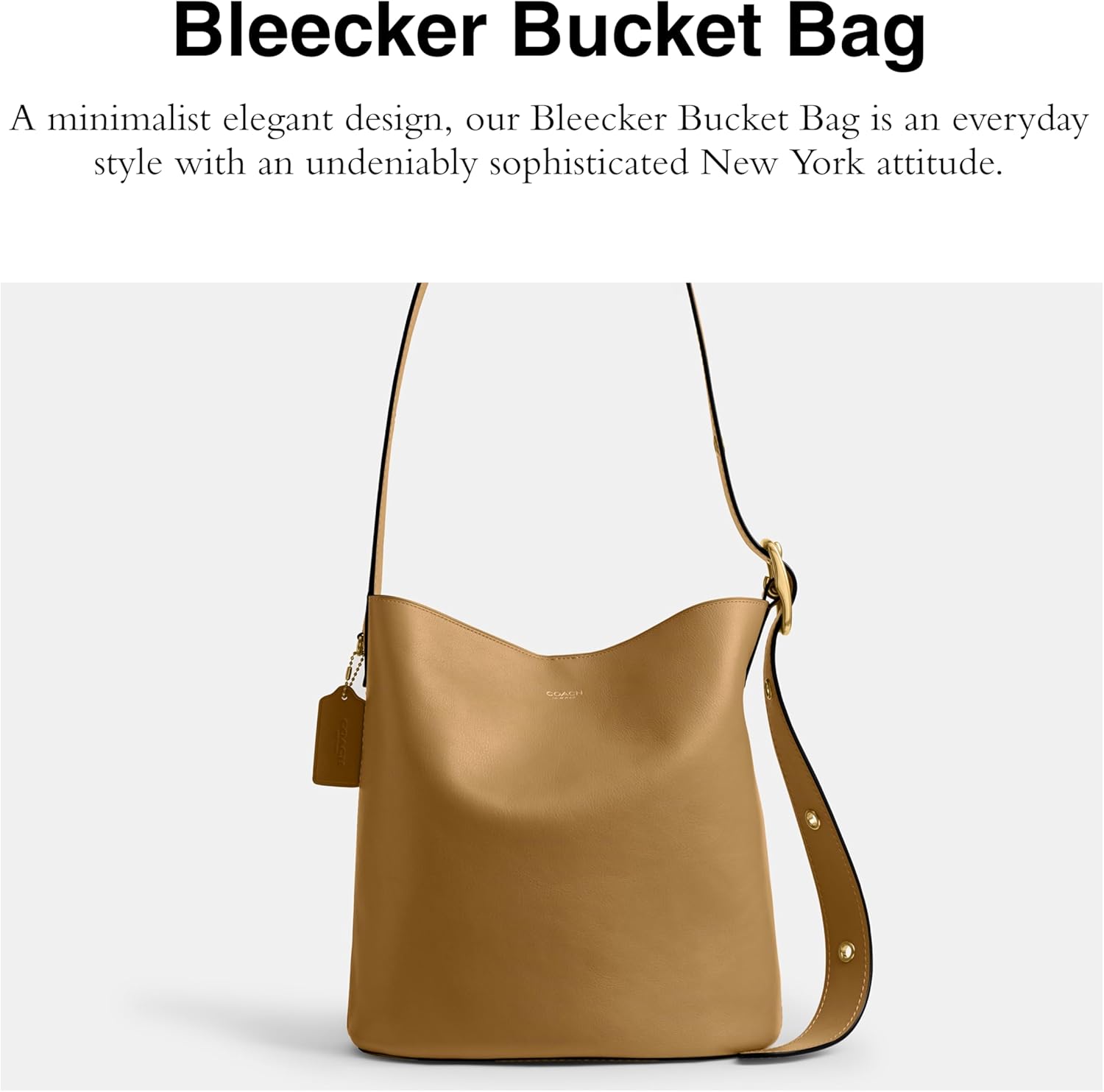 COACH Bleecker Bucket Bag