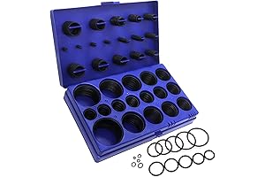 407 Pieces SAE Universal O-Ring Kit, for Professional Plumbing