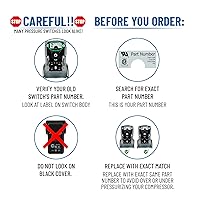 Vista 3 de Condor Usa 11GC2E - Interruptor de presión, 100/125 psi, diafragma