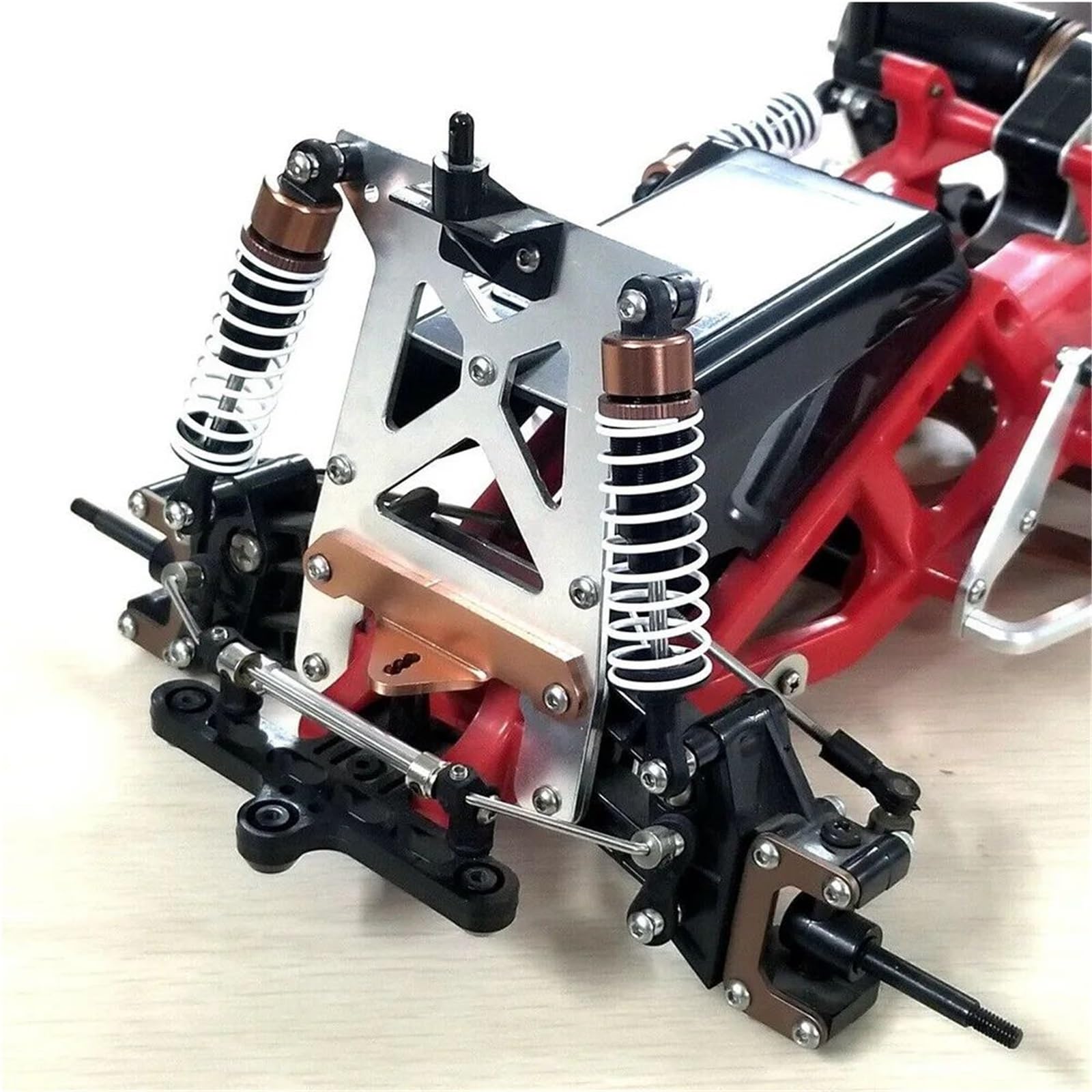 Torre Choque Frontal para Tamiya ORV 1/10 Piezas De Repuesto