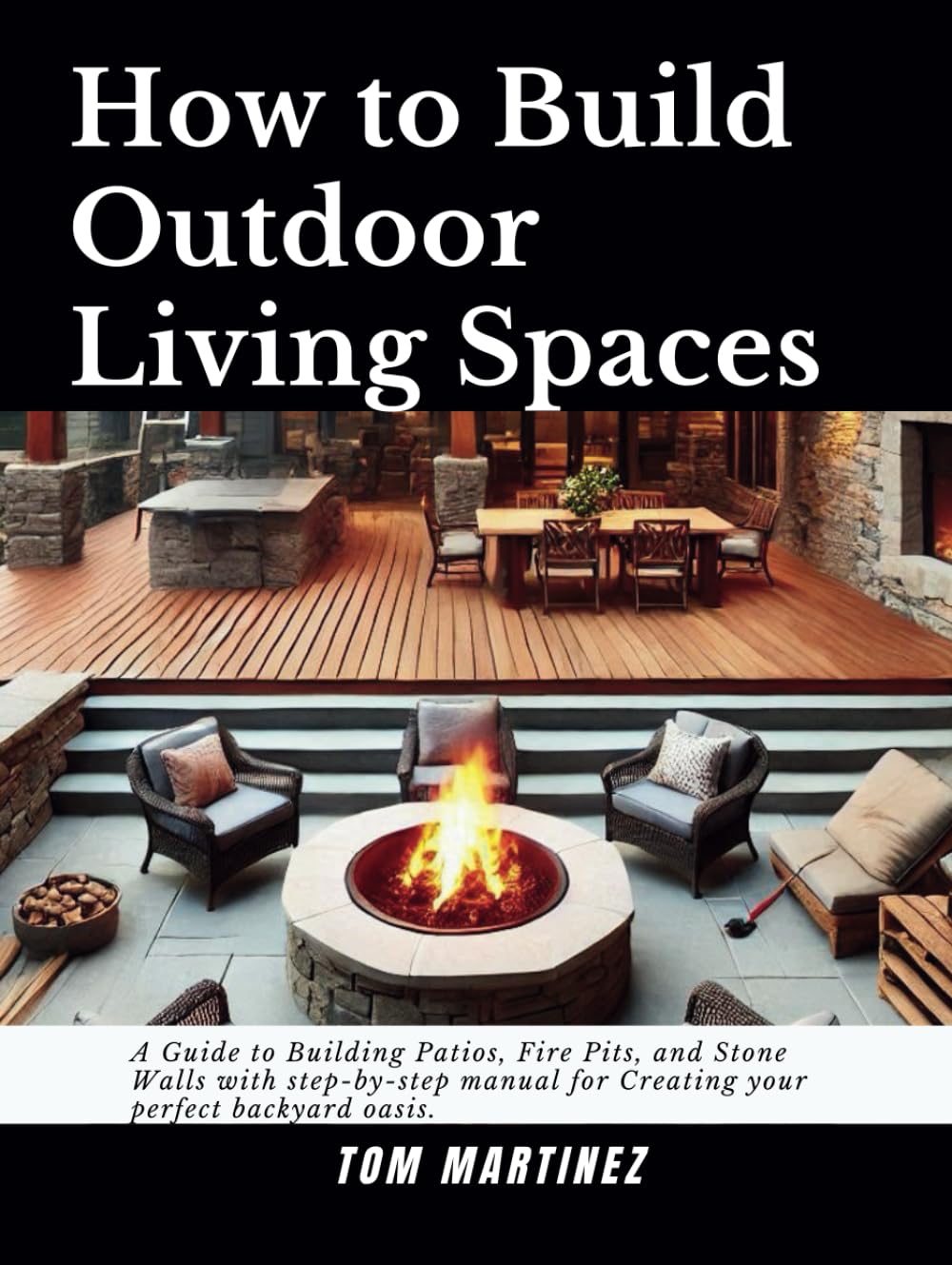 How to Build Outdoor Living Spaces: A Guide to Building Patios, Fire Pits, and Stone Walls with step-by-step manual for creating your perfect backyard oasis. (Masonry Mastery)