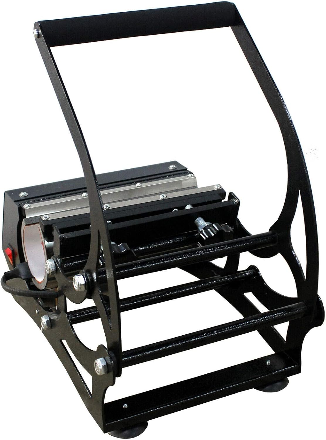 KD-tec 500W Mug Heat Press Machine for 20oz Bottle Sublimation Digital Transfer Machine (Black)