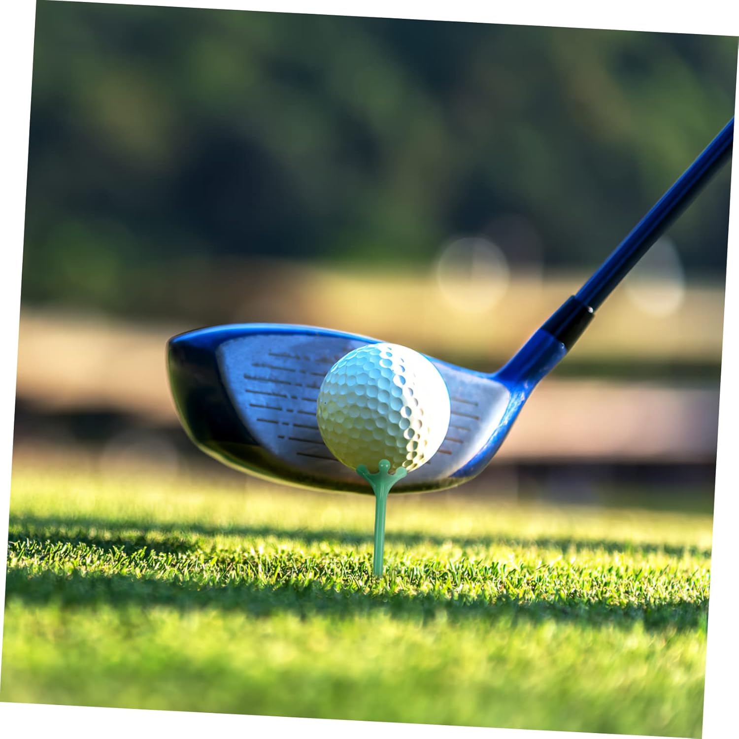 Sosoport 48pcs Golf Ball Stands Golf Nails Practicing Tools Training Accessories Unbreakable Random Color