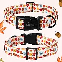 Vista 177 de Aring Pet Collar de algodón, ligero y ajustable, con hebilla de liberación rápida para perros pequeños, medianos y grandes, para cachorros, XS