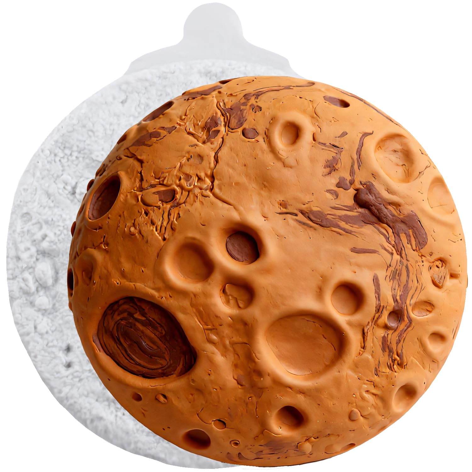 Sijiangmold Moon Surface Fondant Mould Surface Texture Mat Silicone Moulds