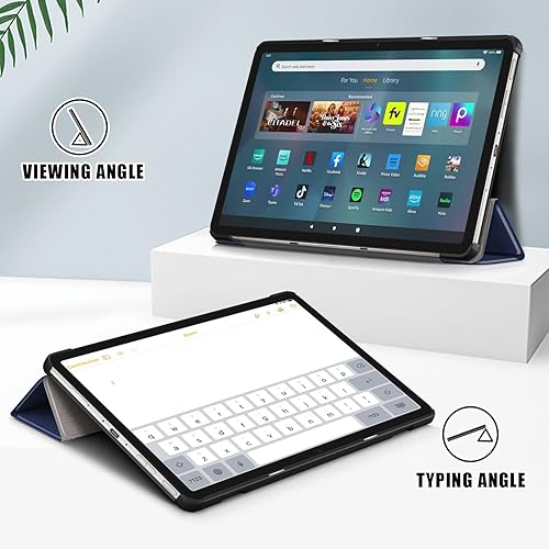 Miniatura 3 de DINGGUAGUA Case for Tienda Fire Max 11 Tablet 2023 Release 11inch, Folio Slim Cover Lightweight Hard Shell Smart Protective Case with Multi-Angle
