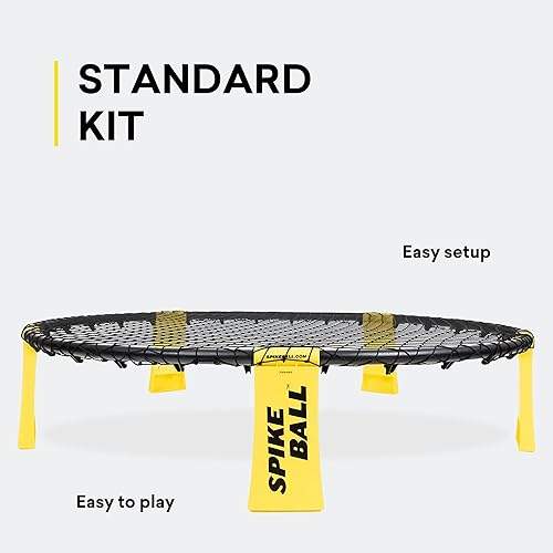 Miniatura 3 de Spikeball 1 equipo de juego de pelota como se vio en Shark Tank TV. Incluye red de juego, 1 pelota, 1 bolsa contenedora y 1 libro de reglas