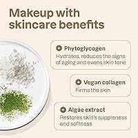 Vista 3 de ATTITUDE Oceanly Light Coverage Face Tinted Oil Stick, verificado por EWG, sin dióxido de titanio, vegano y libre de crueldad, sin plástico