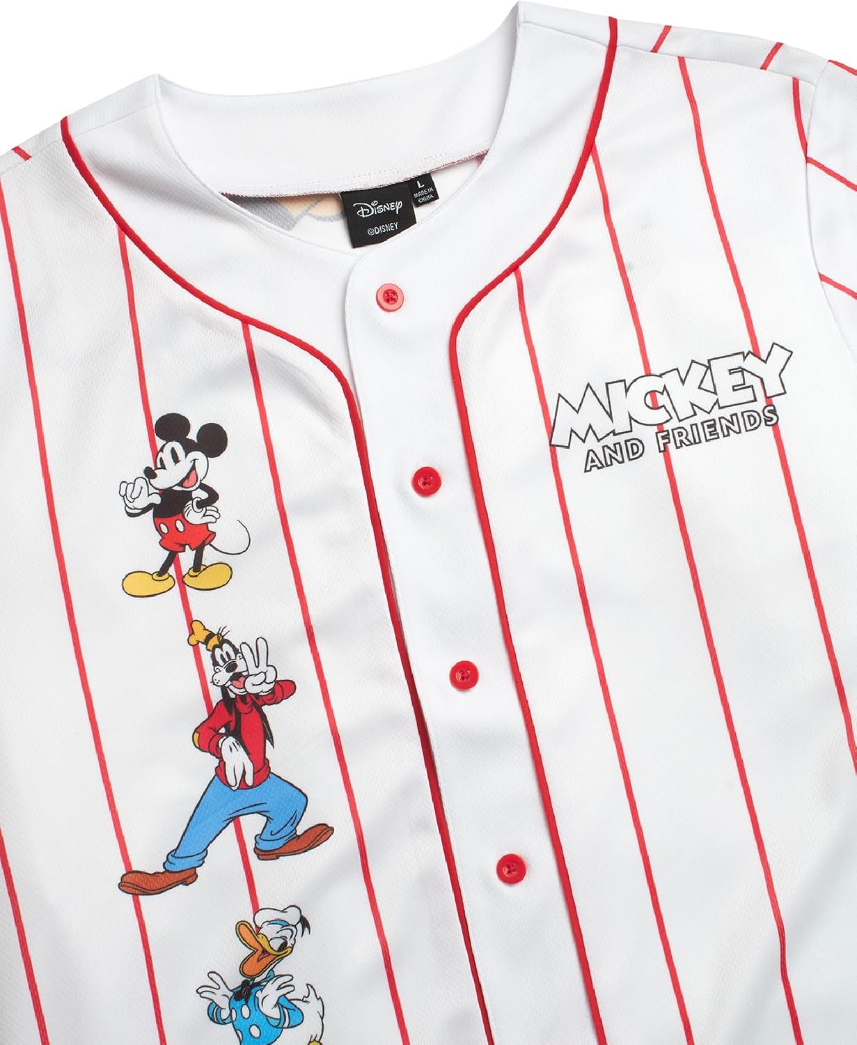 Disney Womens Baseball Jersey Lightweight Graphic Baseball Shirts for Women