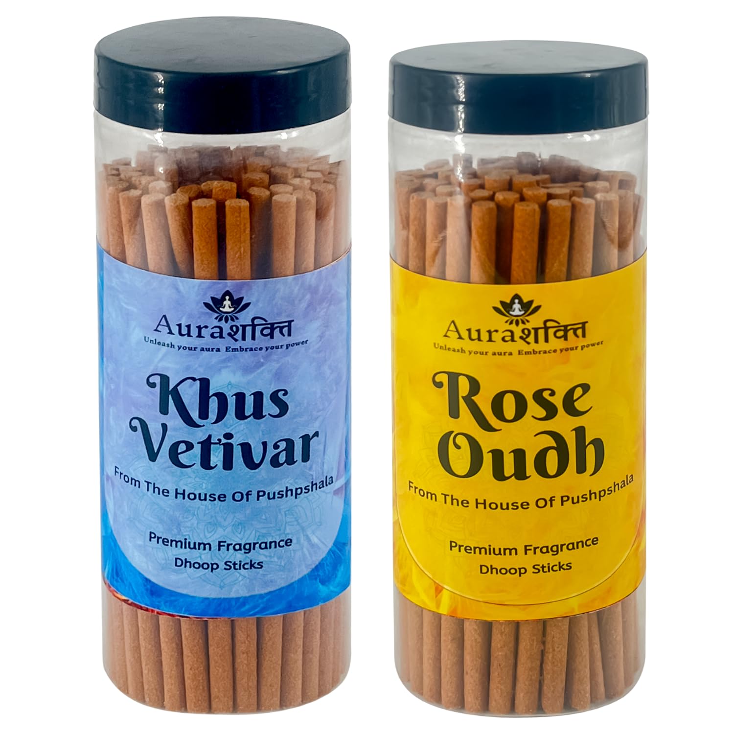 aura shakti unleash your aura embrace your power Aura Shakti Dhoop Stick | Dhoop Sticks for Pooja Organic (6 inch, 200 gram) | Dhoop Stick Box | Ceramic Stand Inside | Long-Lasting Fragrances for Pooja (Pack of 2, Khus Vetivar & Rose Oudh)-picture-28